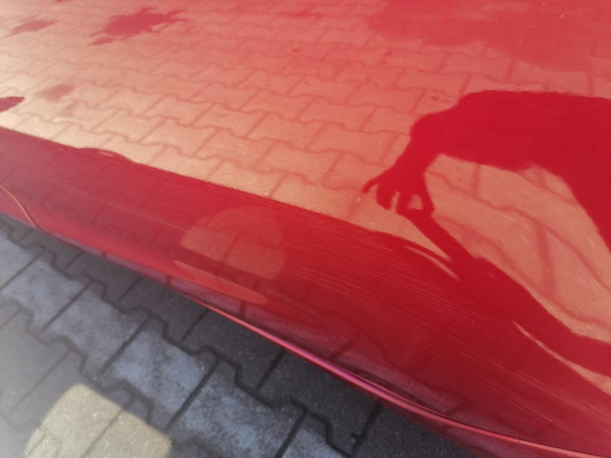 Ford Fiesta JA8 original T&uuml;r hinten links Candy Rot Rohbau Bj.2017